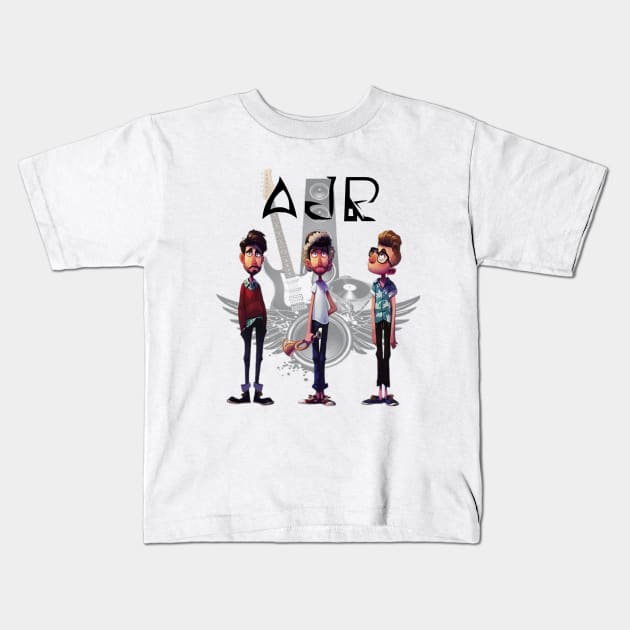 AJR MUSIC BAND Kids T-Shirt by ElRyan